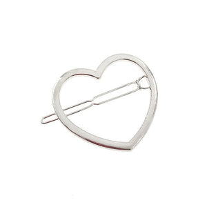 Moon Circle Geometric Hair Clip