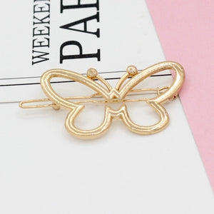 Moon Circle Geometric Hair Clip