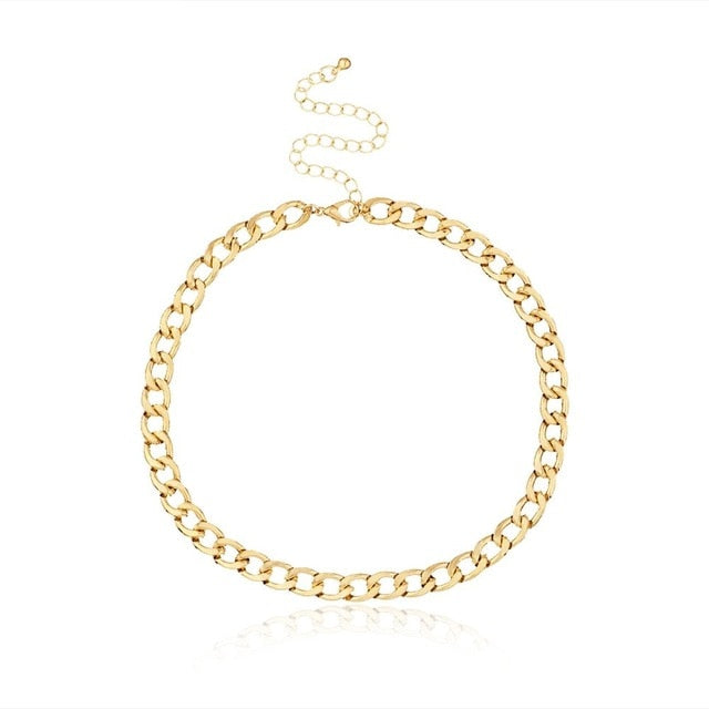 Chain Choker Necklace