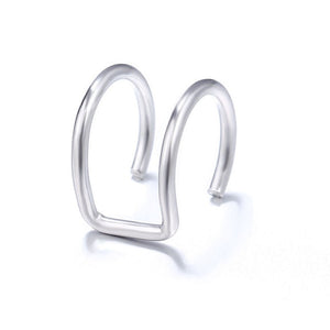 5Pcs/Set Gold Leaf Ear Cuff