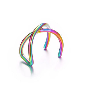 5Pcs/Set Gold Leaf Ear Cuff