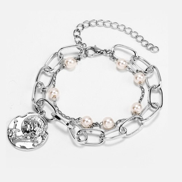 6 Pcs/Set Bohemian Charm Bracelets