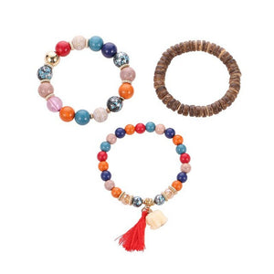 6 Pcs/Set Bohemian Charm Bracelets