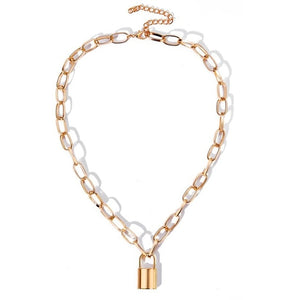 Lock Chain Necklace