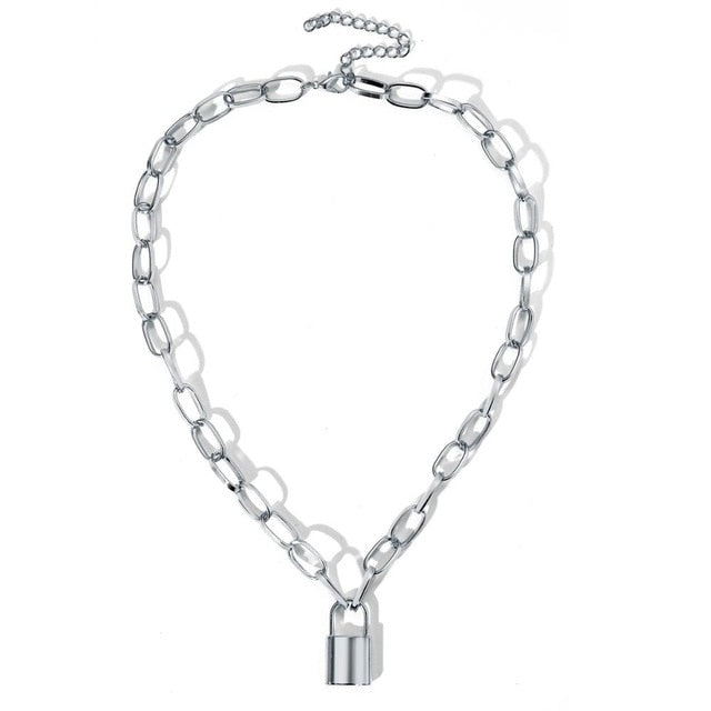 Lock Chain Necklace