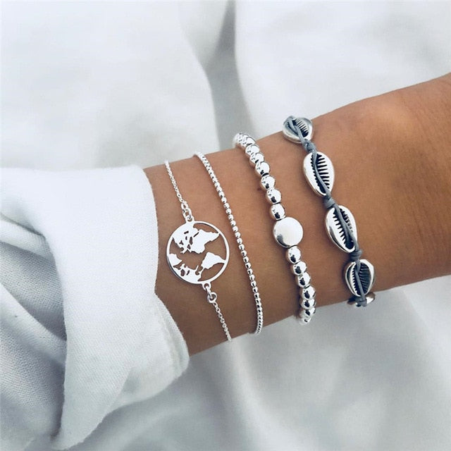 4 Pcs/ Set Bracelets