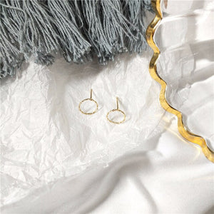 Small Circle Earrings