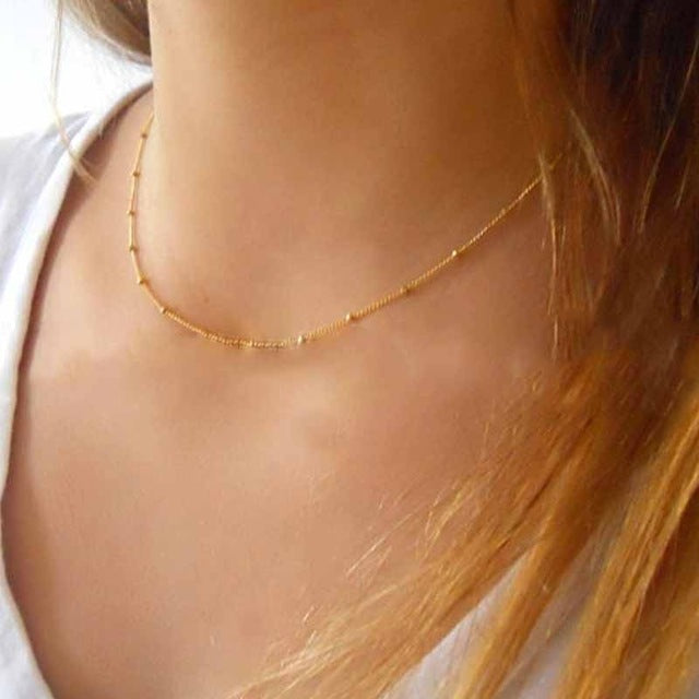 Thin Choker Necklace